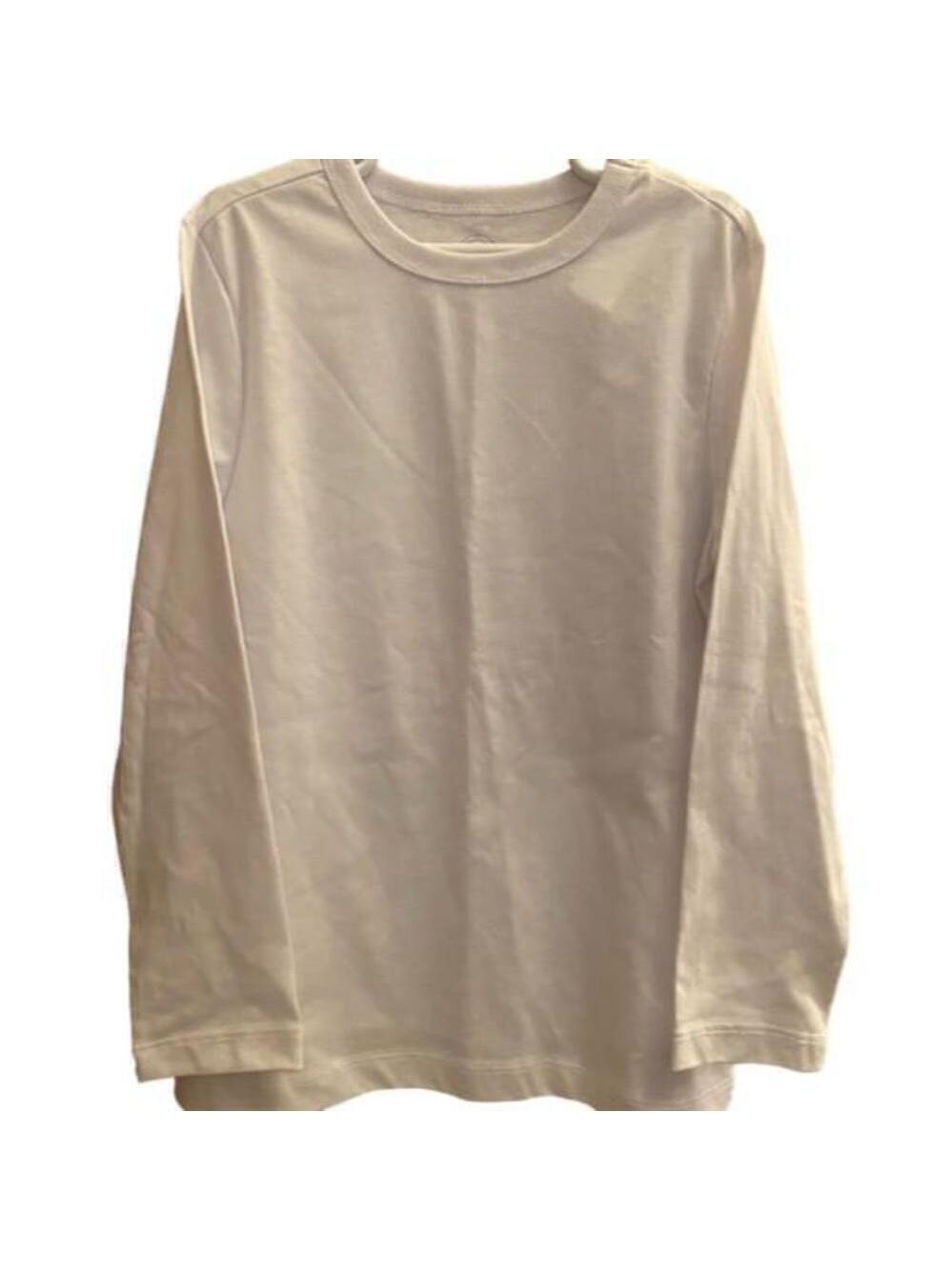 Wonder Nation White Long Sleeve T Shirt Girl's Medium 8 - Picture 1 of 5